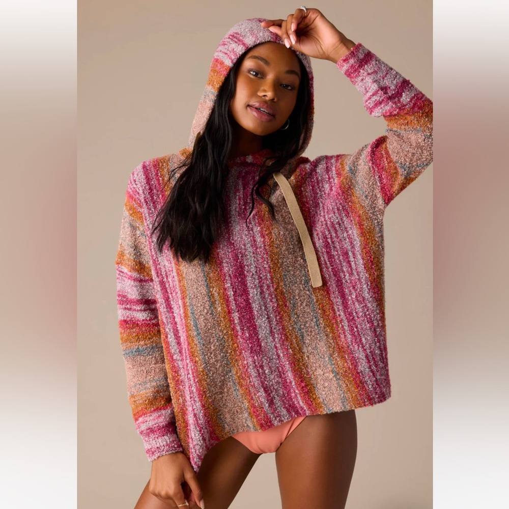 NWT O’Neill JETTIE OMBRE HOODED SWEATER Size Small
